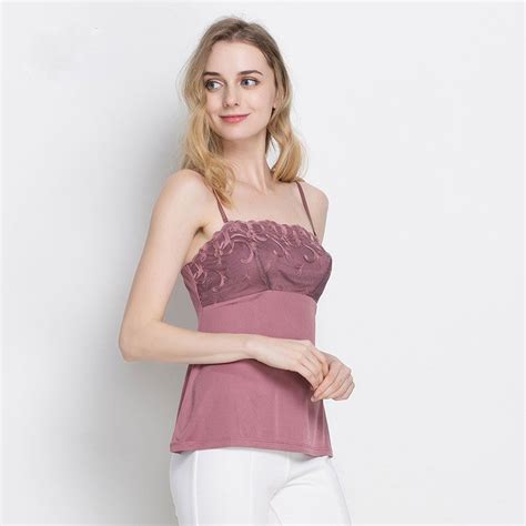 100 Silk Mesh Womens Camisole With Embroidery Paradise Silk