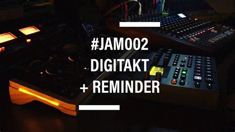 Jam W Digitakt Reminde Experimental Jamuary Headphones