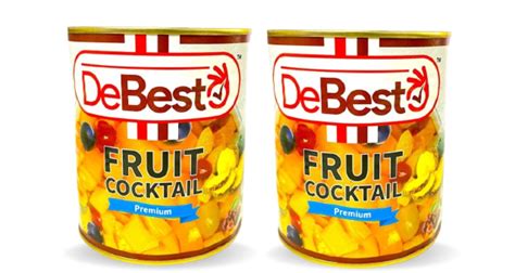 De Besto Fruit Cocktail Pack Of 2 X 850g Grocery And Gourmet Foods