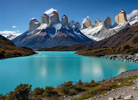 Premium AI Image | Torres del Paine National Park Chile