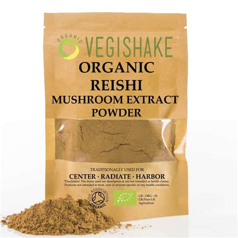 Reishi Mushroom Powder Extract Organic Reishi Benefits 🍄🍄