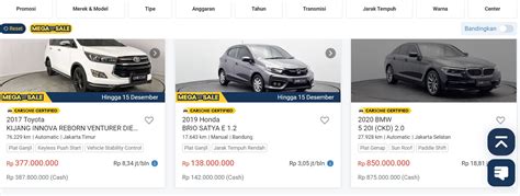 Promo Mega Year End Sale CARSOME Kasih Diskon Hingga Ratusan Juta