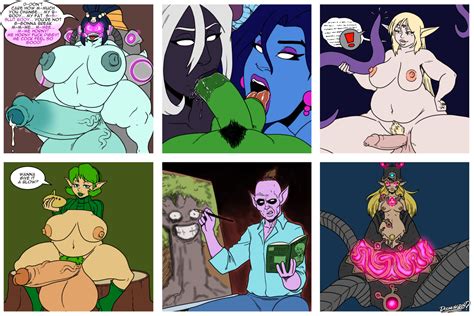 October Patreon Sketches B By Doomington Hentai Foundry