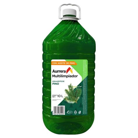 Limpiador líquido Aurrera multiusos con aceite de pino 10 l Walmart