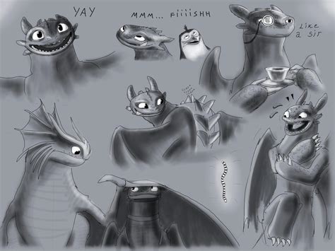 How To Train Your Dragon sketches (4) by spaceMAXmarine on DeviantArt