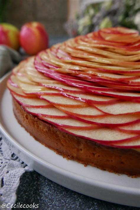 Tarte aux pommes façon Cédric Grolet Cecilecooks