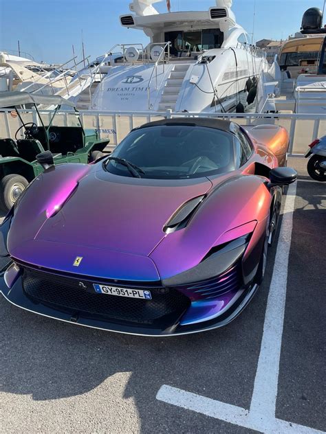 ferrari morado mate purple ferrari  sale jamesedition