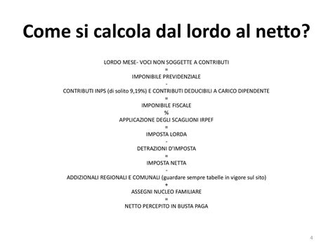 Cosa E Una Busta Paga Un Prospetto Che Indica Tutti Gli Elementi