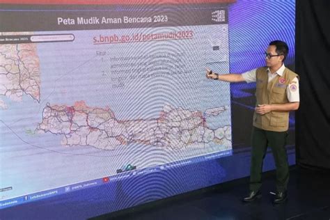 Mau Mudik Jalur Darat BNPB Luncurkan Akses Peta Mudik Aman Bencana