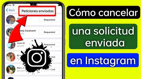 Cómo ver las solicitudes enviadas en Instagram 2023 Cómo cancelar una