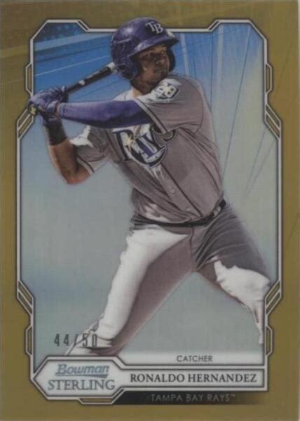 Bowman Sterling Prospect Gold Refractor Bpr Ronaldo