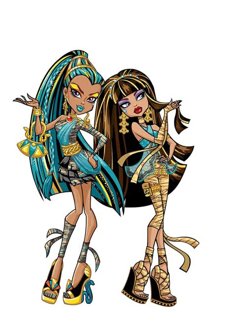 De Nile Sisters Monster High Characters Monster High Art Monster