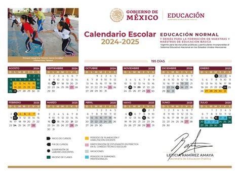 Publica Sep Calendarios Escolares 2024 2025 Para Educación Básica Y