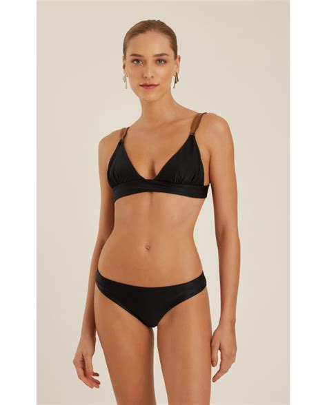 Bikini Tops Top Long Black Brand Lenny Niemeyer