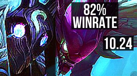 KINDRED Vs KHA ZIX JUNGLE 82 Winrate 11 3 7 Dominating KR