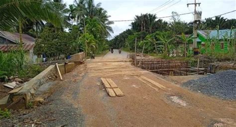 Proyek Box Culvert Di Daik Musai Lingga Tak Kunjung Siap Kamarudin Ali