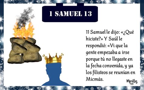 1 Samuel Capítulo 13 Mosqueteros de Yehovah