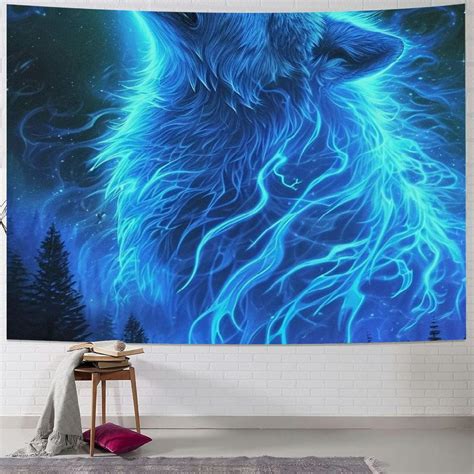 Lingy Wall Hanging The Hungry Appearance Of The Wolf Searching For