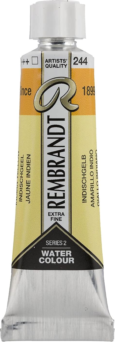 Aquarela Rembrandt Indian Yellow 244 Tb 10ml S2 Amazon Br