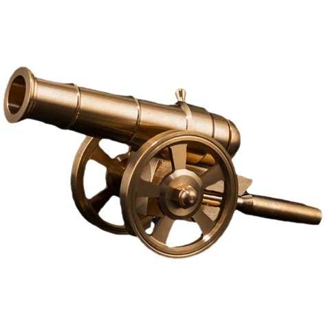 hokarua small brass cannon decor cannon model decorative cannon model