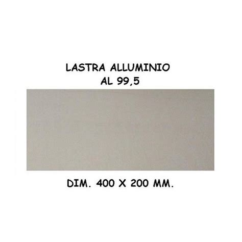 Fogli Di Alluminio Mm 400 X 200 Utensileria Revelli