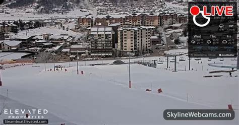 【LIVE】 Webcam Steamboat Springs - Colorado | SkylineWebcams