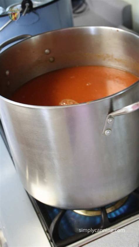 Canning Tomato Juice in a Water Bath - SimplyCanning