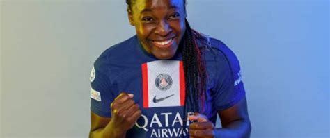 Nina Ngueleu Attaquante Du Psg Convoqu E Par Les Lionnes Indomptables