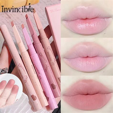 Colors Matte Smooth Lip Liner Pen Waterproof Long Lasting Contouring Lip Stick Pencil Nude