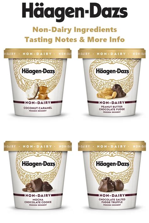 Haagen Dazs Non Dairy Ice Cream Review Tasting Notes And Full Info