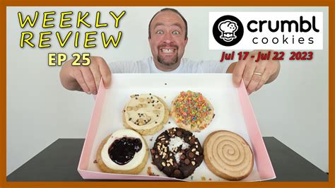 CRUMBL COOKIES WEEKLY REVIEW EP 25 YouTube