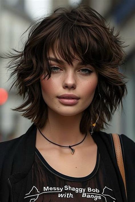 50 Shaggy Bob Hairstyles Effortless Texture And Timeless Cool In 2024