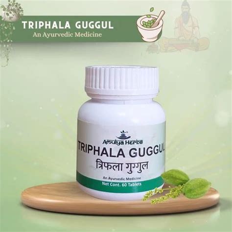 Amulya Triphala Guggul Tablets Packaging Type Bottle At Rs