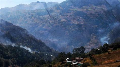 Sofocan Incendios Forestales En Zacatlán Y Tlatlauquitepec Están