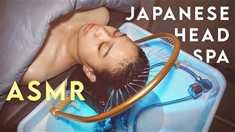 ASMR We Finally Tried The First Japanese Head Spa In The City YouTube