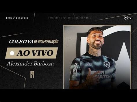 Ao Vivo Coletiva de Apresentação Alexander Barboza YouTube