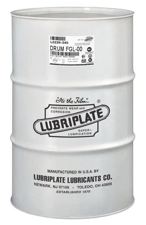 Fgl 00 Lubriplate Lubricants Co