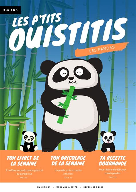 Les P tits Ouistitis à la rencontre des pandas Un jour un jeu