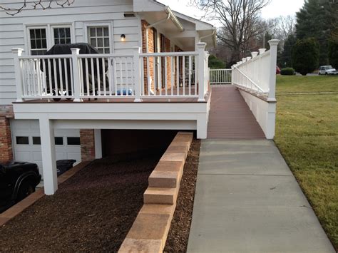 Accessible Exterior Ramps Traditional Landscape Dc Metro By