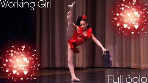 Dance Moms Nias Full Solo Working Girl Hd Clips Included Youtube