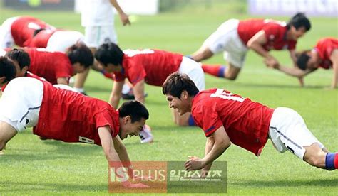 태극전사들 ‘훈련은 즐겁게 네이트 스포츠