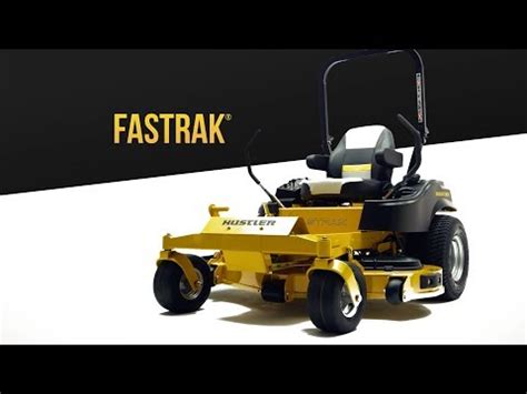 Zero Turn Mower Hustler Fastrak Cut Heavy Duty Deck