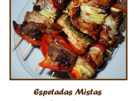 Espetadas Mistas Receita Petitchef