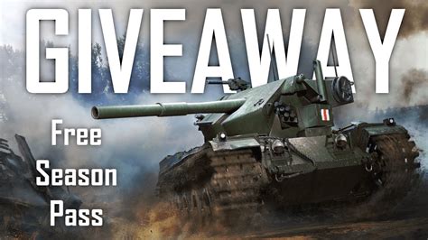 GIVEAWAY Free Season Pass World Of Tanks Console WoT Console