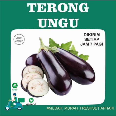 Jual TERONG UNGU FRESH MURAH BANDUNG 500g Shopee Indonesia