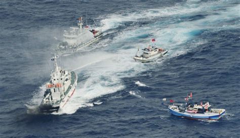 Taiwan Boats Enter Waters Disputed By Japan And China