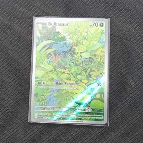 Jual Bulbasaur Ar Pokemon Tcg Indonesia 151 Di Seller Sunshop