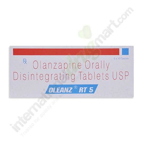 Buy Olanzapine 5mg RT Tablets Online At Low Price IDM