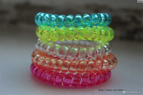 Резинка для волос H&M Пластиковая "пружинка" - «Отличные силиконовые ...