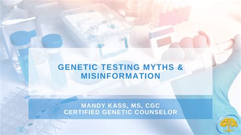 Genetic Testing Myths And Misinformation Ironwood Cancer And Research Centers